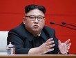 Lãnh đạo Triều Tiên Kim Jong-un tại cuộc họp ở Bình Nhưỡng ngày 10/4. Ảnh: KCNA.