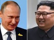 Tổng thống Putin (trái) và nhà lãnh đạo Kim Jong-un (Ảnh: Sky).