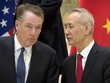 Phó Thủ tướng Trung Quốc Lưu Hạc và Đại diện thương mại Mỹ Robert Lighthizer (Ảnh: Reuters).