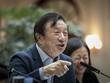 Chủ tịch Huawei Nhậm Chính Phi. Ảnh: CNBC.
