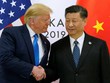 Tổng thống Donald Trump (trái) bắt tay Chủ tịch Trung Quốc Tập Cận Bình tại cuộc gặp cấp cao Mỹ - Trung bên lề hội nghị thượng đỉnh G20 ở Osaka, Nhật Bản, hôm 29/6. Ảnh: Reuters.