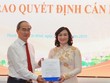 Công bố Nghị quyết của Ủy ban Thường vụ Quốc hội về công tác cán bộ