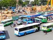 Xe buýt TP.HCM tại khu vực quận 1. Ảnh: Hữu Nguyên.
