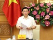 Phó Thủ tướng Vương Đình Huệ phát biểu tại cuộc họp. Ảnh: VGP/Thành Chung.