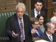 Chủ tịch Hạ viện Anh John Bercow (trái) phát biểu tại phiên họp của Hạ viện ở London ngày 9/9/2019. (Nguồn: AFP/TTXVN).