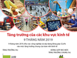 [Infographics] Tăng trưởng của các khu vực kinh tế 9 tháng năm 2019