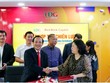 Đại diện quỹ đầu tư quốc tế Red Brick Capital và LDG Group ký kết hợp tác chiến lược.