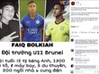 Danh tính cầu thủ Brunei khiến "fan" Việt xôn xao. Ảnh chụp màn hình.