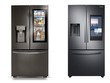 Hai mẫu tủ lạnh thông minh của Samsung và LG. (Nguồn: The Verge)
