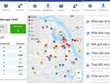 Ứng dụng Hà Nội SmartCity cung cấp đầy đủ các thông tin về dịch bệnh COVID-19 cho người dân. (Ảnh chụp màn hình).