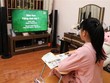 Học sinh học trực tuyến. (Ảnh minh họa. Thanh Tùng/TTXVN).