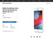 Trang web bán hàng trực tuyến của Apple "vô tình" để lộ tên gọi mẫu iPhone SE mới khi bán tấm dán màn hình. (Nguồn: Apple).