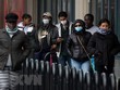 Người dân đeo khẩu trang phòng dịch COVID-19 tại New York, Mỹ ngày 3/4/2020. (Nguồn: THX/TTXVN).
