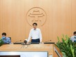 Chủ tịch UBND TP Hà Nội Nguyễn Đức Chung phát biểu chỉ đạo tại buổi họp.