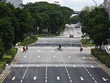 Cảnh vắng vẻ trên đường phố tại Singapore ngày 7/4/2020 trong bối cảnh dịch COVID-19 lan rộng. (Nguồn: THX/TTXVN).