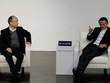 Tỷ phú Jack Ma và Giám đốc điều hành SoftBank Group Masayoshi Son. (Nguồn: Reuters).