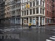 Các cửa hàng bán lẻ đóng cửa do dịch COVID-19 tại New York, Mỹ ngày 8/5/2020. (Ảnh: THX/TTXVN),