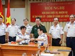 Lãnh đạo Bộ Quốc phòng, Bộ Tư lệnh Cảnh sát biển chứng kiến lễ bàn giao chức vụ, nhiệm vụ Bí thư Đảng ủy - Chính ủy Cảnh sát biển Việt Nam.