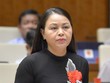 Đại biểu Quốc hội Nguyễn Thị Thu Hà - Bí thư Tỉnh ủy Ninh Bình.