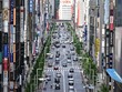 Đại lộ Ginza ở Tokyo, Nhật Bản. (Ảnh: AFP/TTXVN).