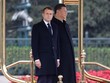 Tổng thống Pháp Emmanuel Macron và Chủ tịch Trung Quốc Tập Cận Bình tại Bắc Kinh tháng 11/2019 (Ảnh: AFP).