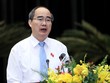 Bí thư Thành uỷ TP HCM Nguyễn Thiện Nhân. 