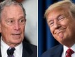 Tỷ phú truyền thông Michael Bloomberg (trái) và Tổng thống Mỹ Donald Trump (Ảnh: Fox).