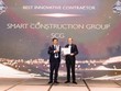 Công ty Cổ phần xây dựng SCG (Smart Construction Group) nhận giải thưởng Best Innovative Contractor Southeast Asia 2020 - Nhà thầu xây dựng đột phá nhất Đông Nam Á 2020.