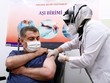 Thổ Nhĩ Kỳ bắt đầu tiêm vaccine ngừa Covid-19. (Ảnh: Reuters).