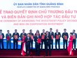 Đại diện Tập đoàn DIC nhận Biên bản ghi nhớ hợp tác cho dự án Khu phức hợp nghỉ dưỡng DIC Star Hotels & Resorts – Sân golf quốc tế DIC Quảng Bình.