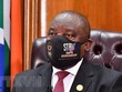 Tổng thống Nam Phi Cyril Ramaphosa (Trong hình) cho biết sự ra đi của Bộ trưởng Mthembu để lại nỗi mất mát lớn cho đất nước Nam Phi. Ảnh: PresidencyZA.