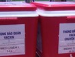 Thùng bảo quản vaccine mang đi tiêm phòng.