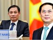 Thứ trưởng Ngoại giao Lê Hoài Trung (trái) và Thứ trưởng Thường trực Bộ Ngoại giao Bùi Thanh Sơn (phải).