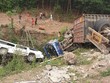Hiện trường vụ tai nạn.
