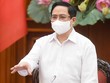 Thủ tướng Chính phủ Phạm Minh Chính phát biểu kết luận cuộc họp ngày 30/4. - Ảnh: VGP.