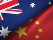Hình ảnh cờ Australia và Trung Quốc. Ảnh: The Australian.