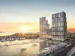 Toàn cảnh tổ hợp BĐS giải trí Sun Marina kề bên Vịnh Du thuyền.