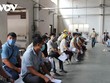 Công nhân các khu công nghiệp TP ở .HCM được tiêm vaccine ngừa COVID-19.