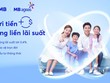 “Gửi tiền, cộng liền lãi suất” bùng nổ thu hút khách hàng
