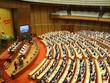 Một phiên họp của Quốc hội. (Ảnh: Văn Điệp/TTXVN)