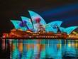 Lễ hội ánh sáng Vivid Sydney trở lại tại Australia. Ảnh: KT