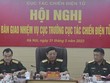 Trung tướng Huỳnh Chiến Thắng chứng kiến ký bàn giao nhiệm vụ Cục trưởng Cục Tác chiến điện tử.