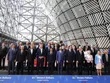 Các lãnh đạo EU và Tây Balkan chụp ảnh lưu niệm chung tại thượng đỉnh ở Brussels, Bỉ ngày 23/6 (Ảnh: AP).