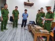 Cơ quan Cảnh sát điều tra công an tỉnh Quảng Trị đọc quyết định bắt giam nhân viên CDC Quảng Trị