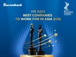 Sacombank tiếp tục được vinh danh là Nơi làm việc tốt nhất châu Á