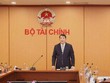 Tân Thứ trưởng Cao Anh Tuấn phát biểu nhận nhiệm vụ. (Nguồn: Tạp chí Tài chính)