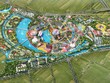 Phối cảnh Công viên văn hóa, du lịch vui chơi giải trí Kim Quy.