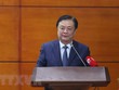 Bộ trưởng Bộ Nông nghiệp và Phát triển Nông thôn Lê Minh Hoan. (Ảnh: Dương Giang/TTXVN)