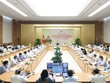 Quang cảnh một hội nghị đẩy mạnh cải cách thủ tục hành chính do Thủ tướng Phạm Minh Chính, Trưởng Ban Chỉ đạo cải cách hành chính của Chính phủ, chủ trì. (Ảnh: Dương Giang/TTXVN).
