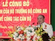 Đại tá Lê Quang Nhân - tân Giám đốc Công an tỉnh Bình Thuận (Ảnh: B.T)